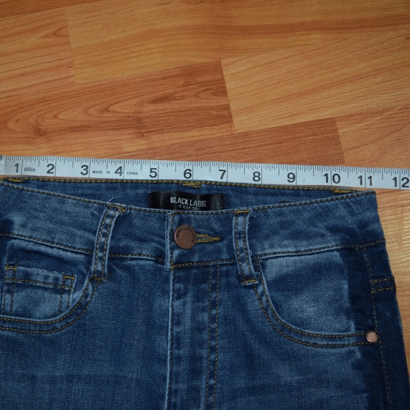 BLACK LABEL C'EST TO! Womens sz 25 High Rise Jeans - Picture 2 of 8